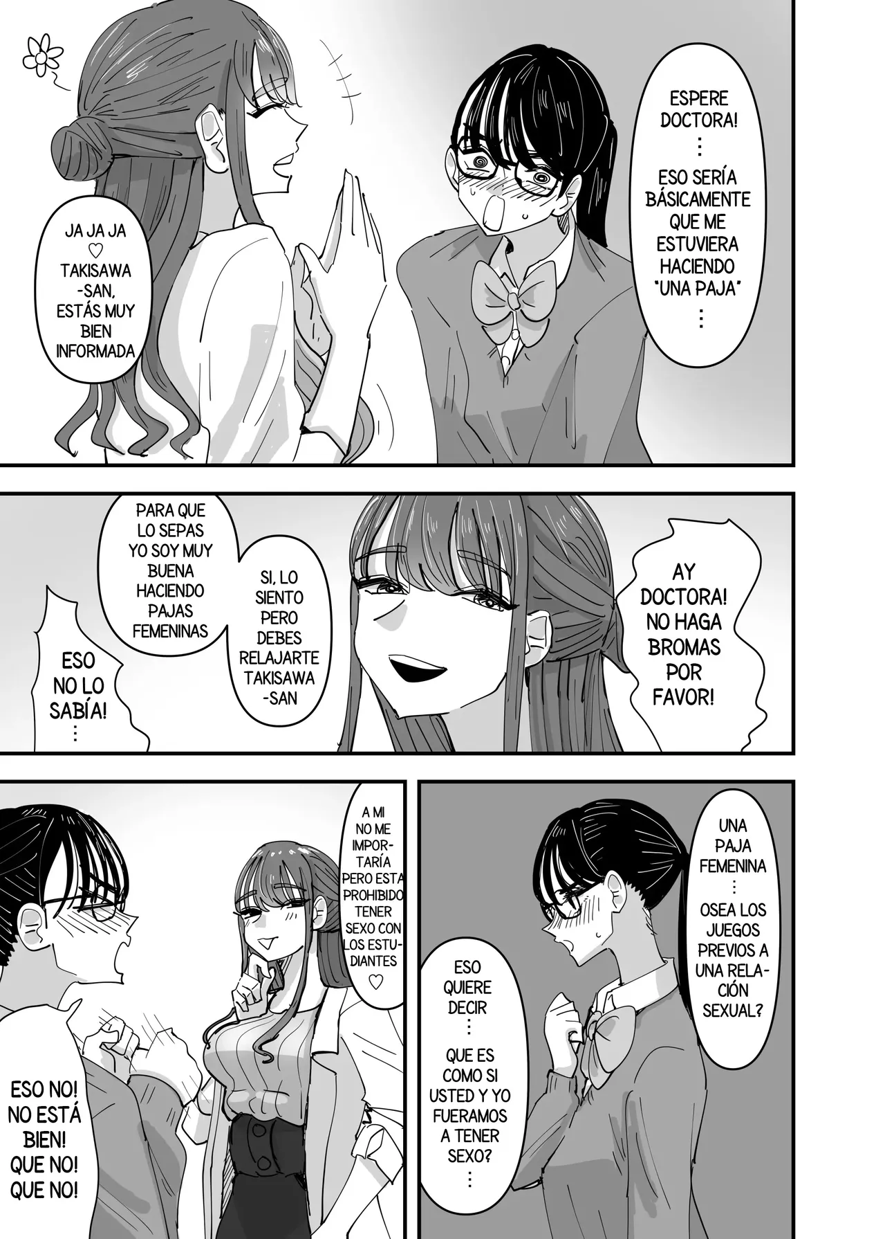 Hoken no Sensei ni Delicate na Onayami Soudan Shitara Karada de Osowaru Koto ni Natta Hanashi page 9 full