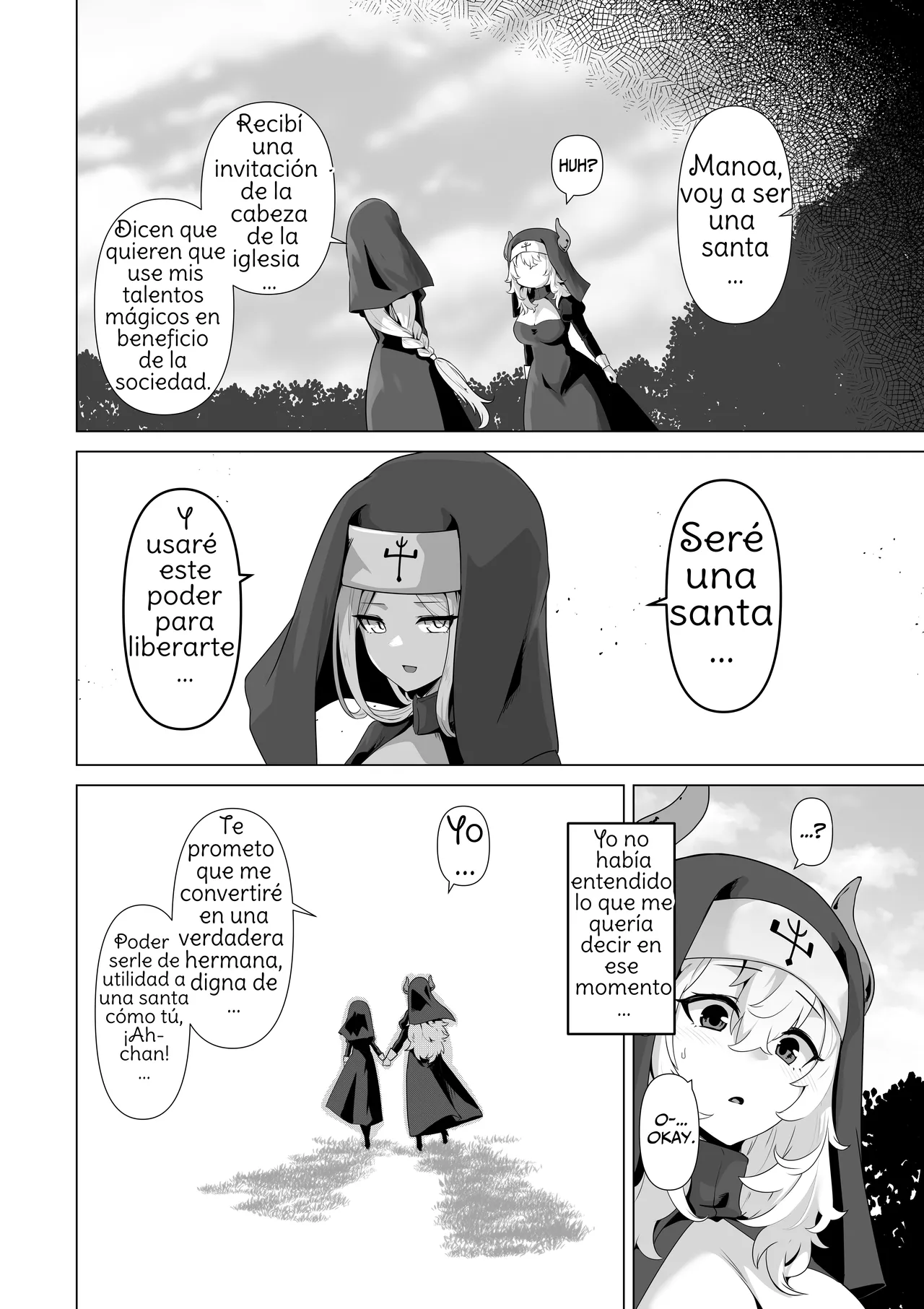 HASHIOKI  Sono Karada de Sister wa Muri desho No Way She's A Nun With THAT Bod Spanish page 10 full