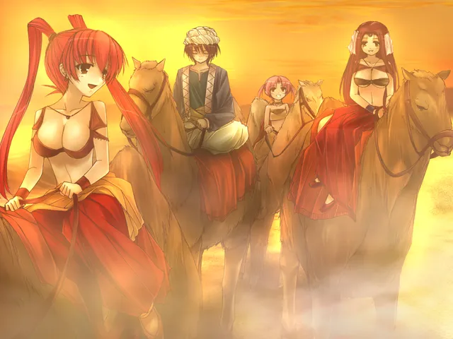 Tsuki to Taiyou no Raksharuki 2 - Sabaku no Kuni no Ohime-sama page 5 full