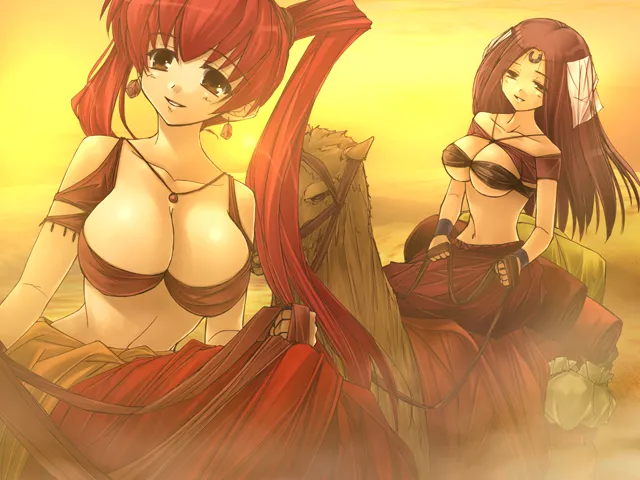 Tsuki to Taiyou no Raksharuki 2 - Sabaku no Kuni no Ohime-sama page 8 full