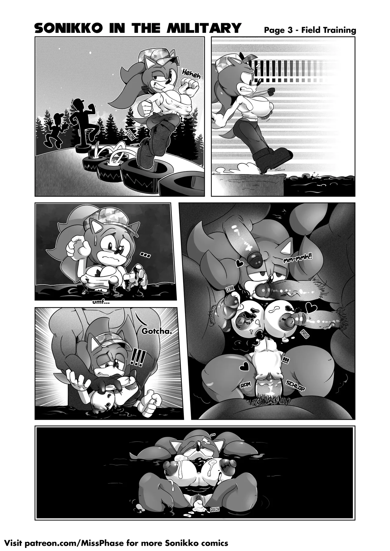Sonikko in the Military page 3 full