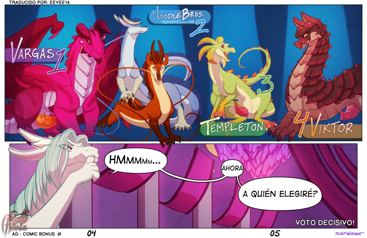 Frisky Ferals - Algo Diferente Bonus Comic page 4 full