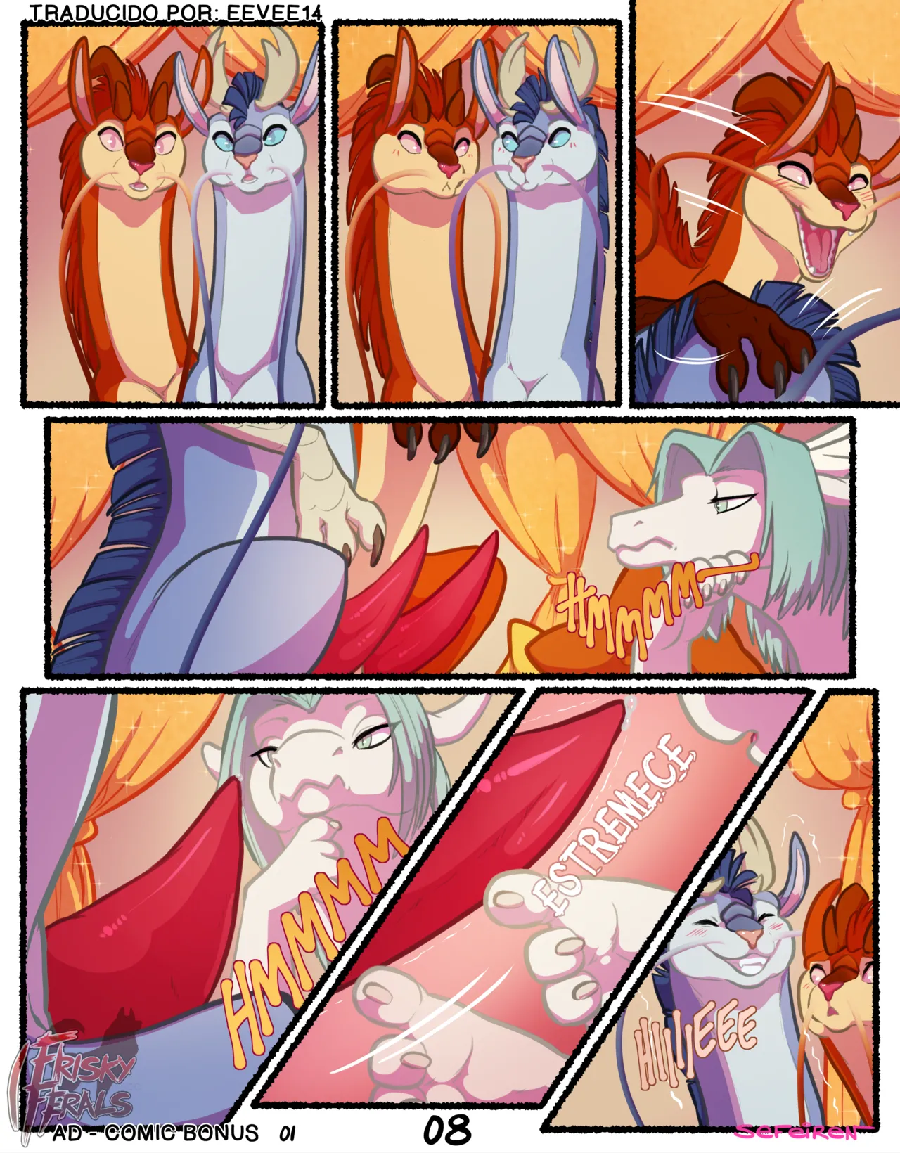 Frisky Ferals - Algo Diferente Bonus Comic page 7 full