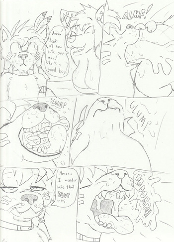 Red XIII Eats a Slut cover