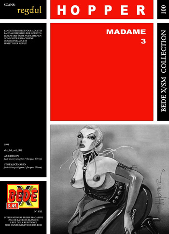 Jack-Henry Hopper  - Madame #3 cover