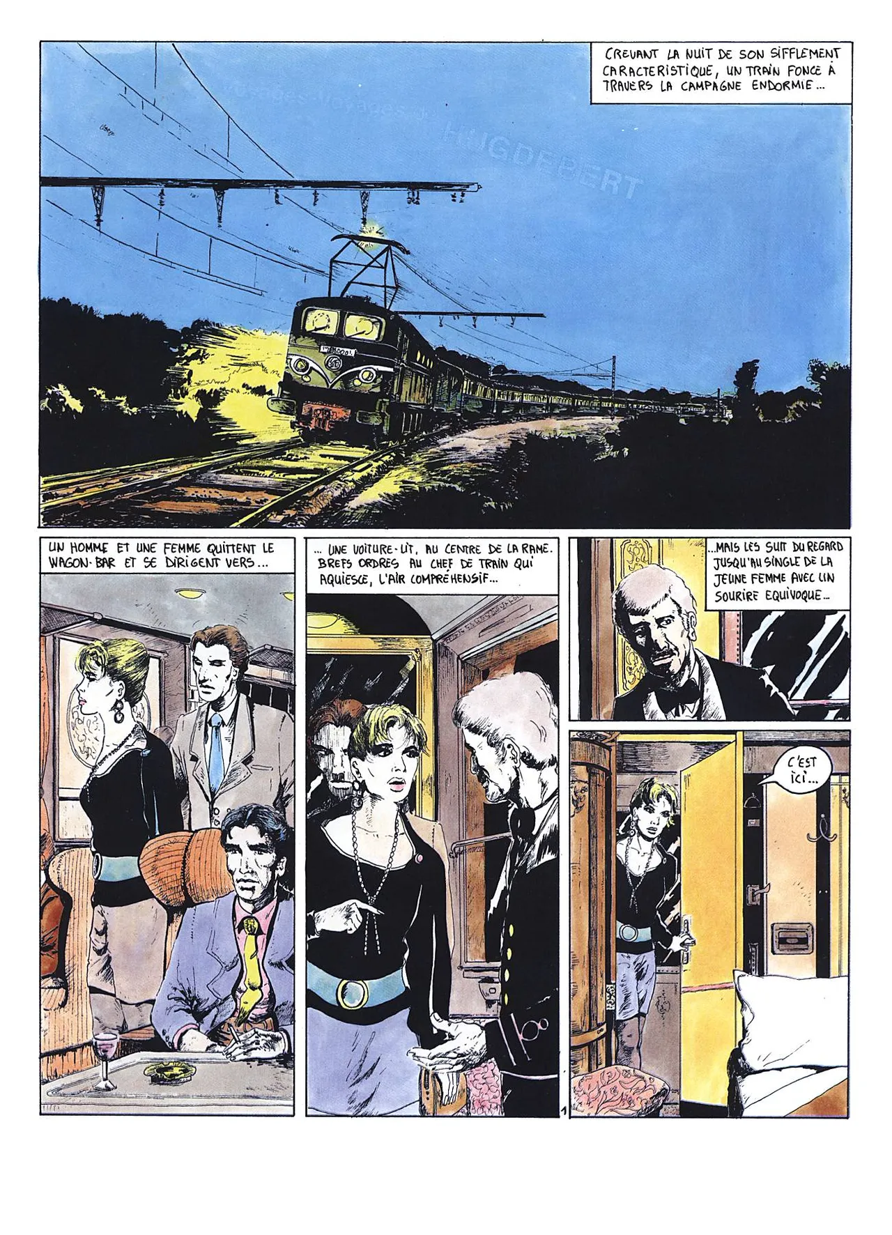 Hugdebert  - Train de nuit #1 page 2 full