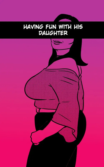 Having fun with his daughter cover