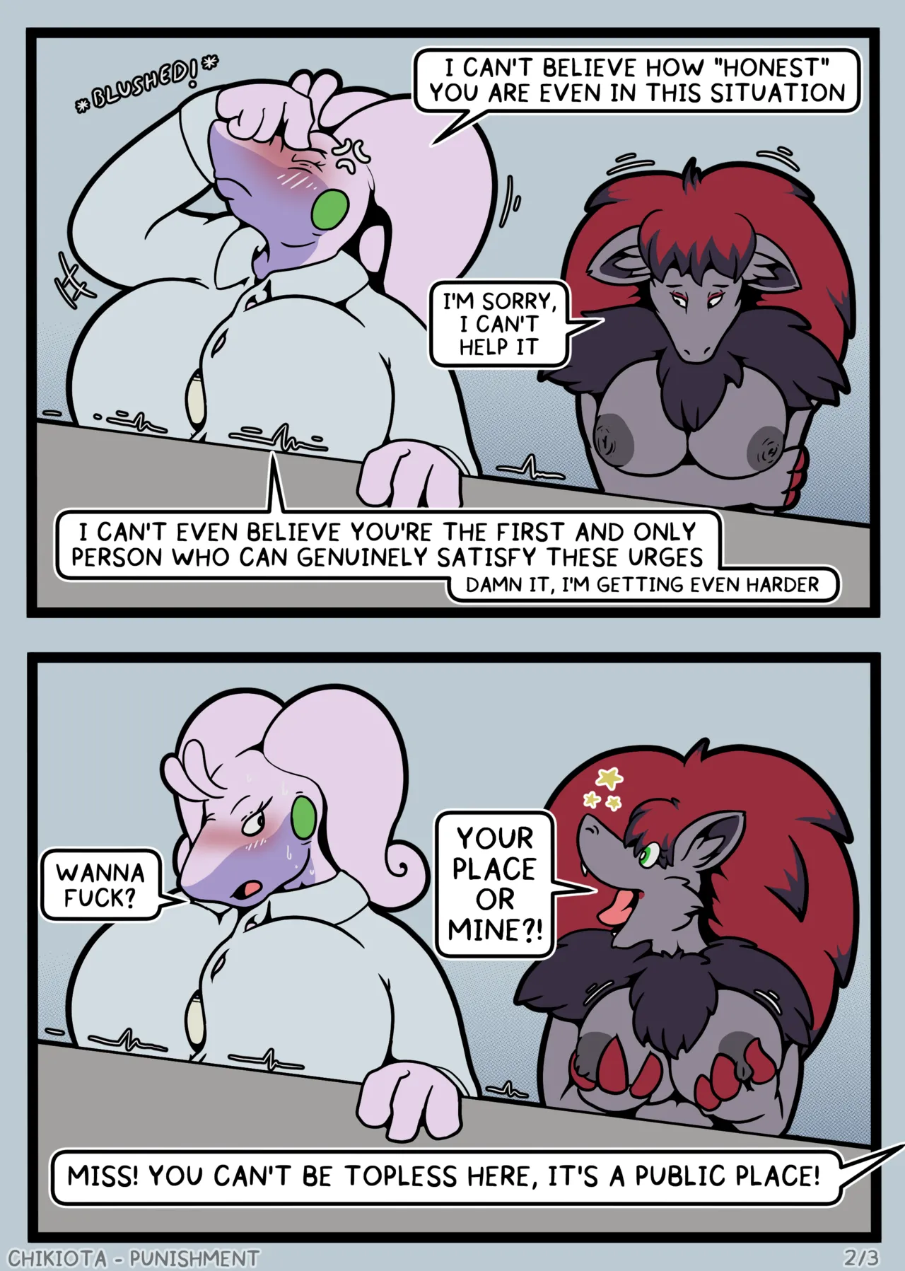 Milkshake Selfie, Hard Times &amp; Punishment page 10 full