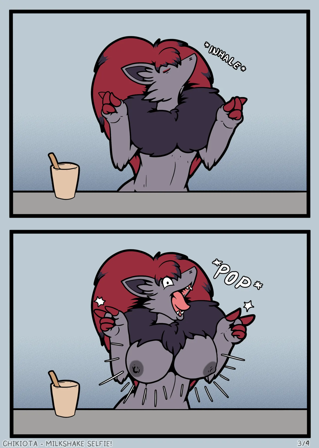 Milkshake Selfie, Hard Times &amp; Punishment page 3 full