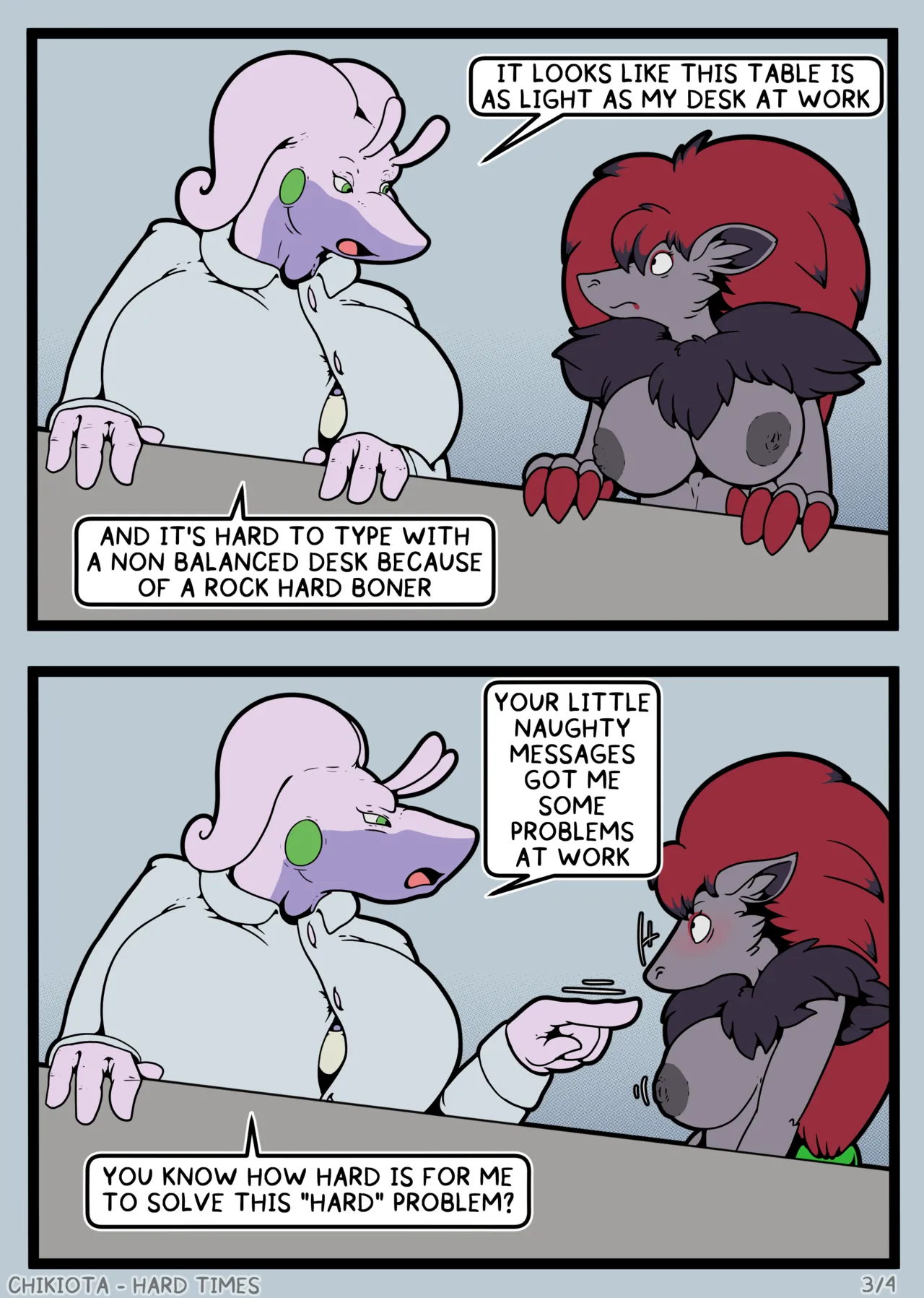 Milkshake Selfie, Hard Times &amp; Punishment page 7 full