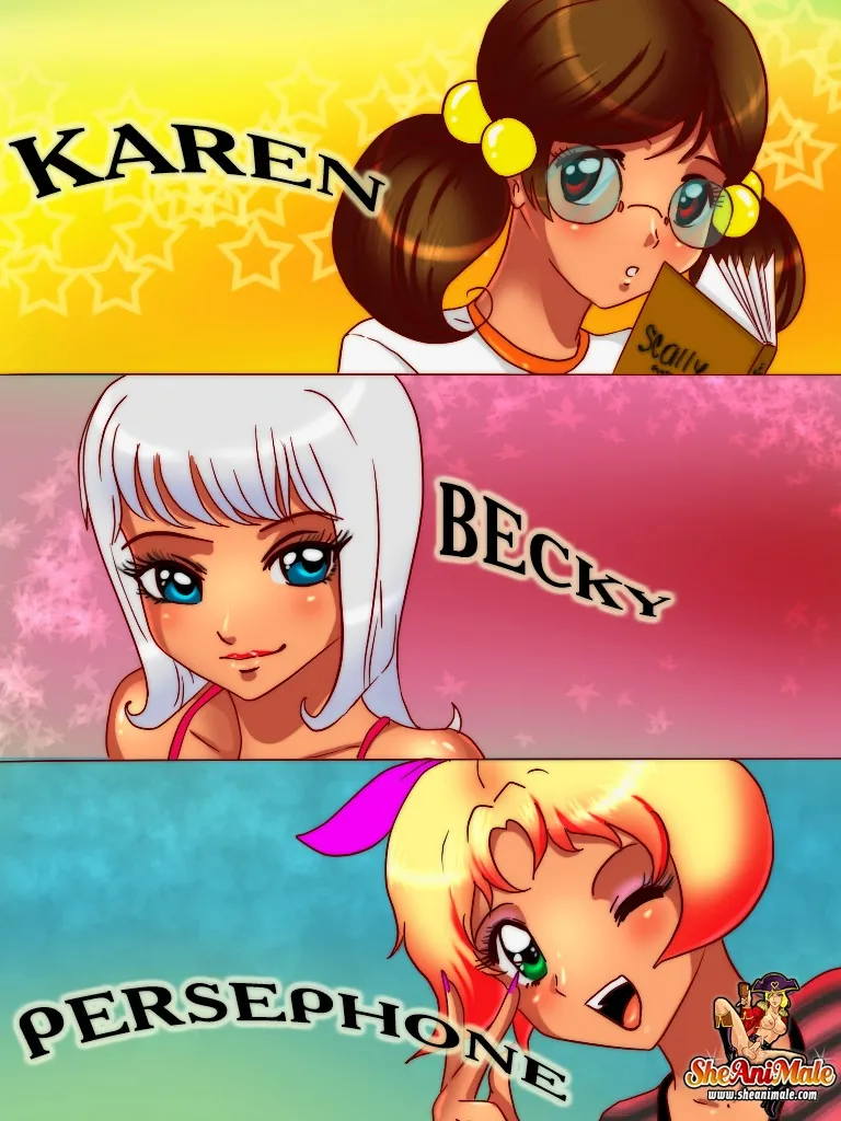 Karen, Becky,&amp; Persephone page 1 full
