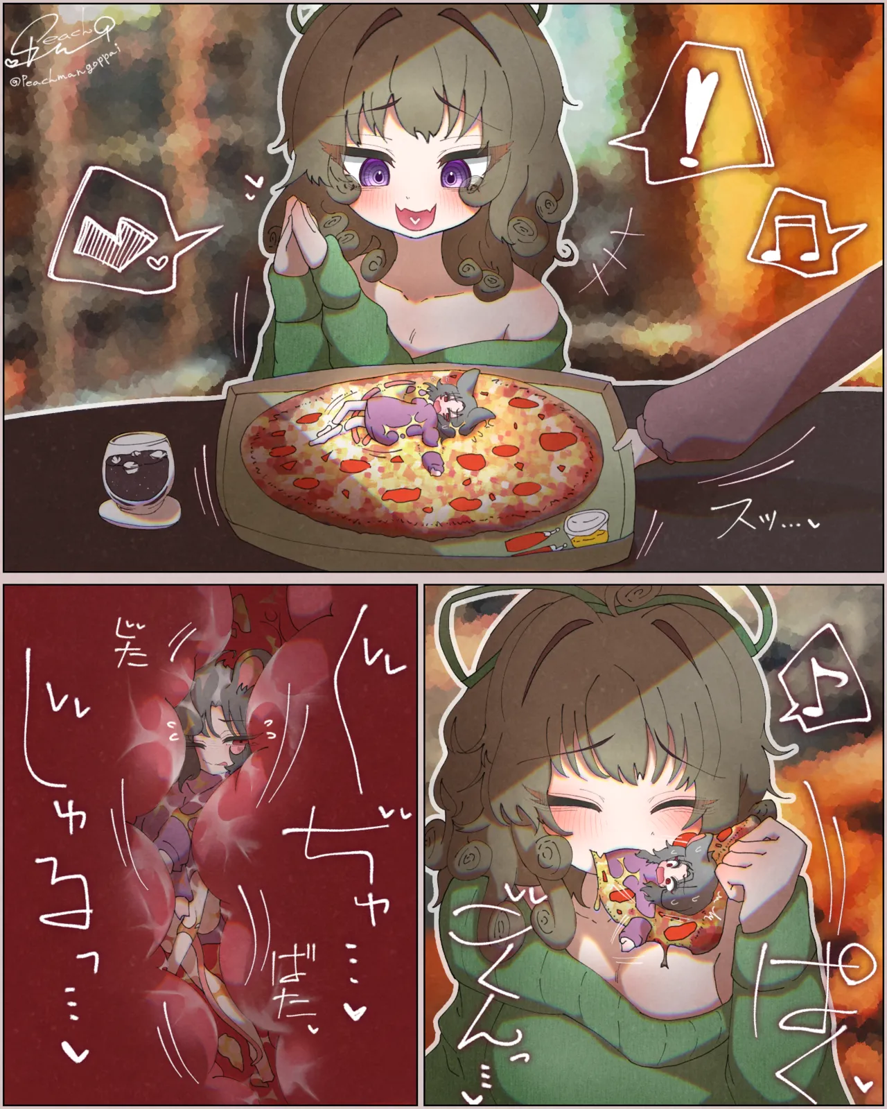 Extra Food + Extra Topping page 8 full