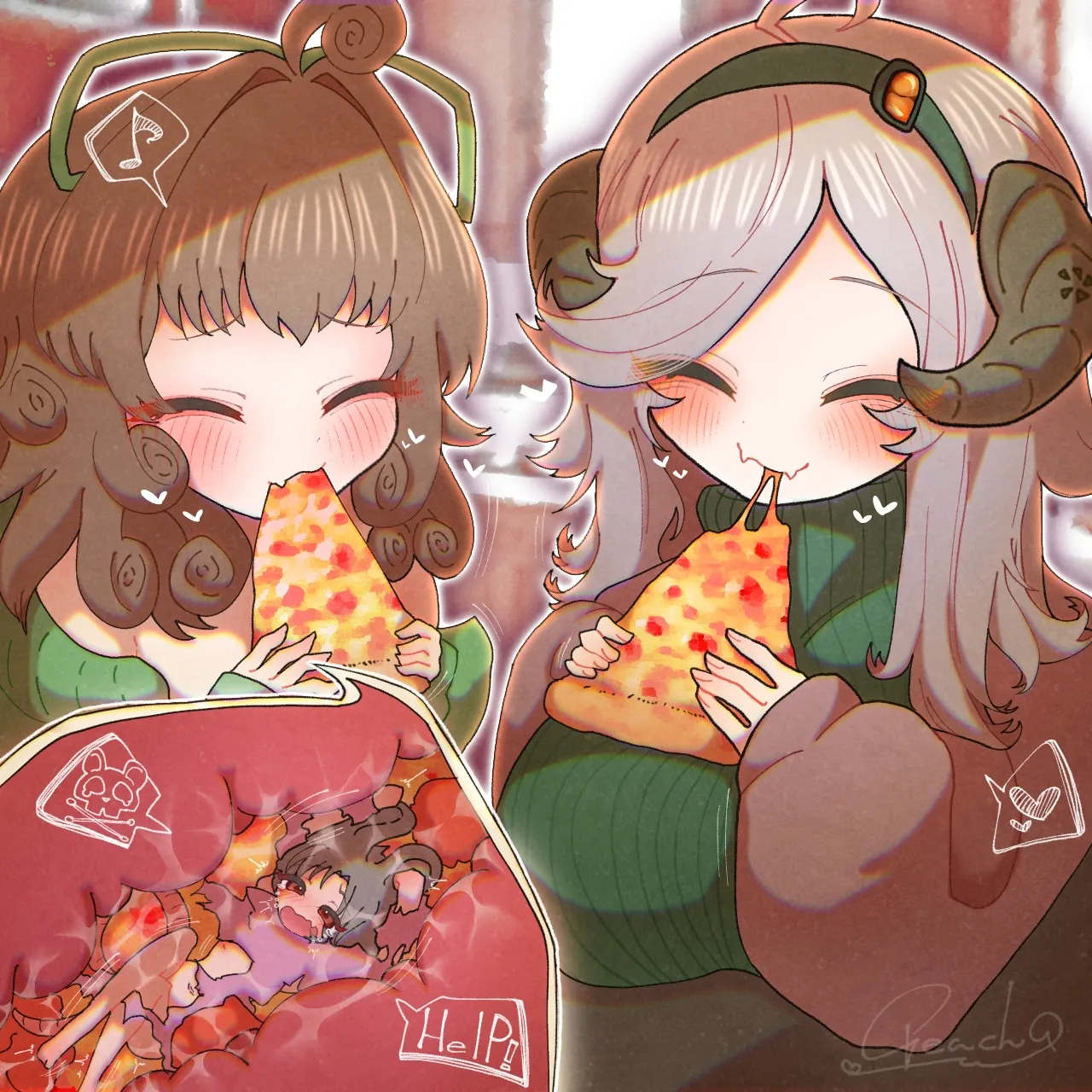 Extra Food + Extra Topping page 9 full