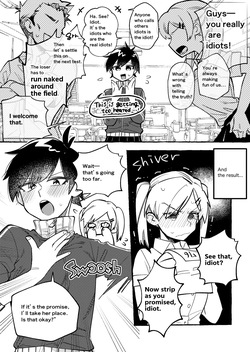 The Black-Haired Woman Who Cheerfully Accepts Her Friend’s Full-Nude Penalty 1-2