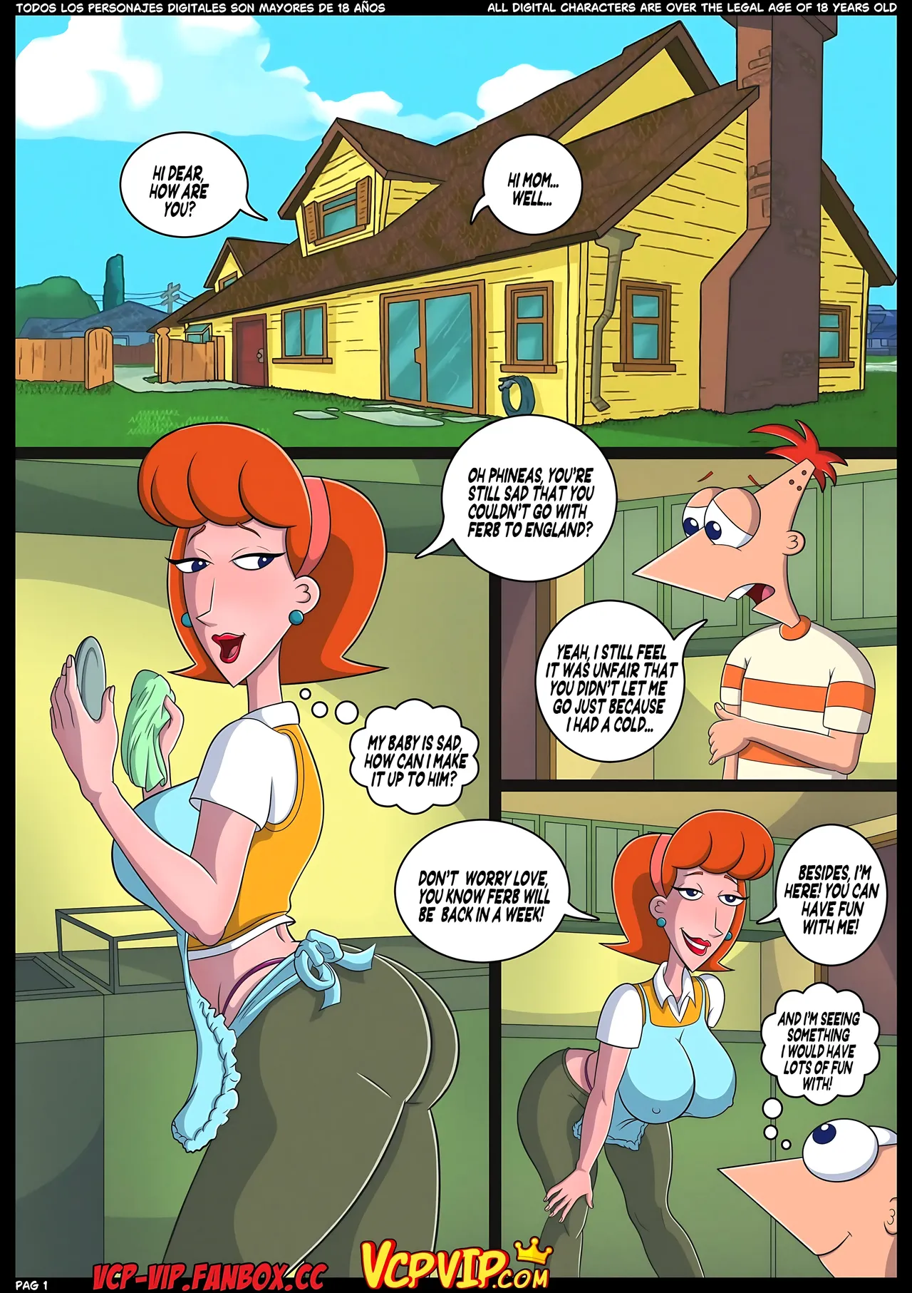 Phineas and Ferb XXX-ray Vision page 2 full