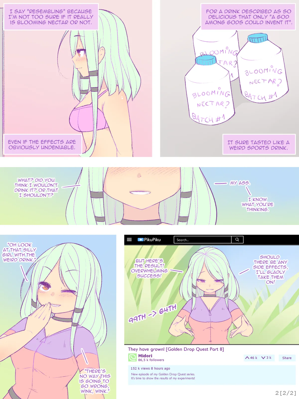 Midori's Growth - pixiveo page 5 full
