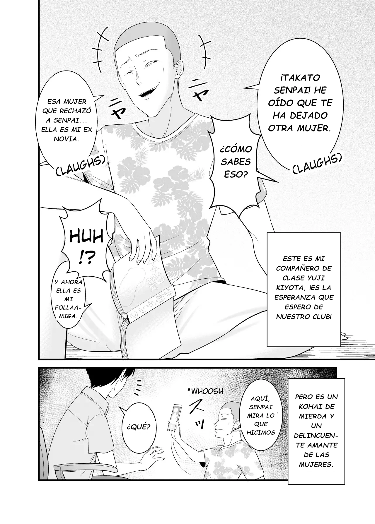 Sugu Okoru Ore no Hahaoya ga Mukatsuku DQN Kouhai ni Netorareta｜Mi Enojona Madre fue Arrebatada por mi Irritante Kouhai page 3 full