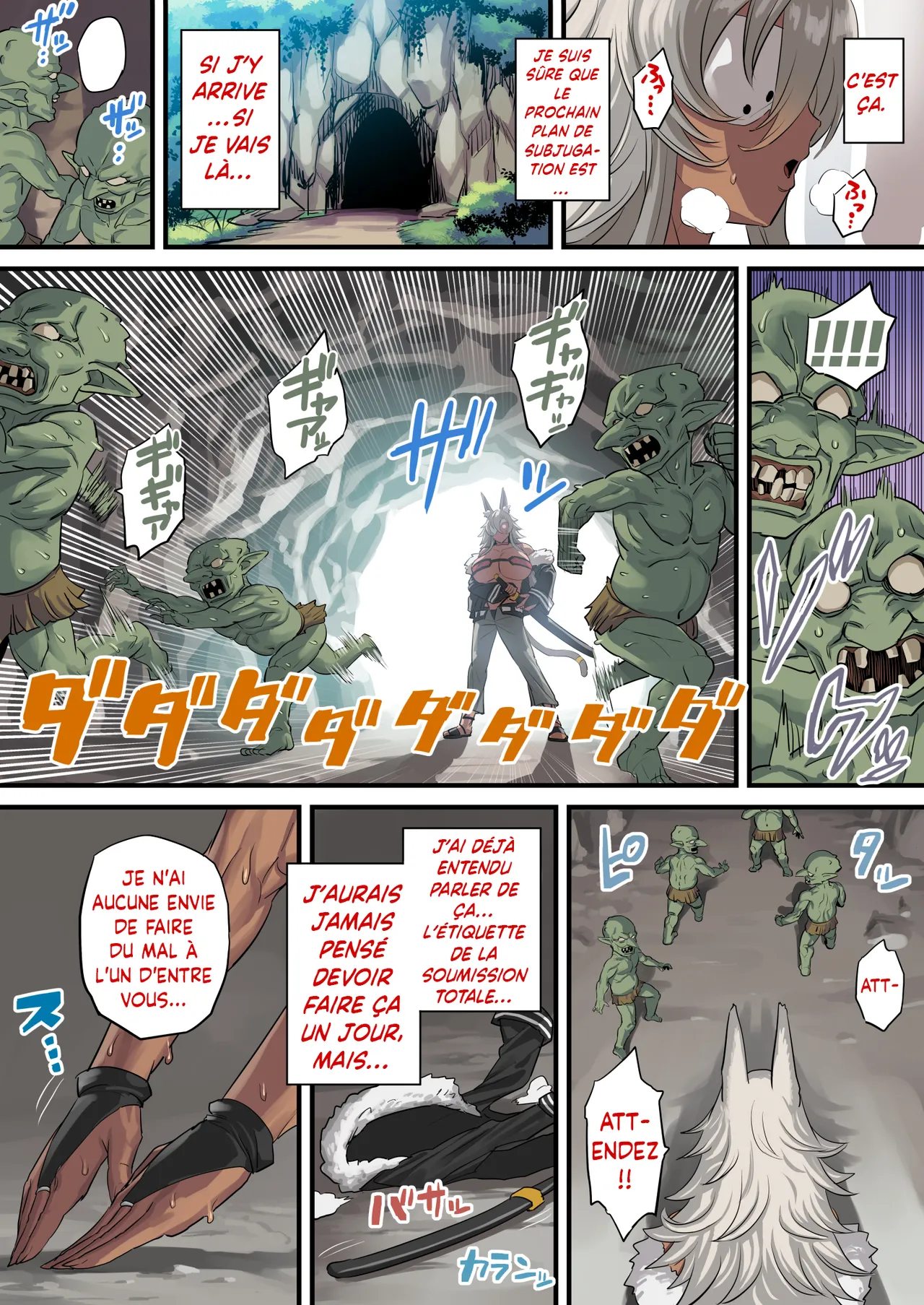 Hatsujou Ghislaine tai Goblin | Ghislaine en Chaleur contre des Gobelins page 3 full