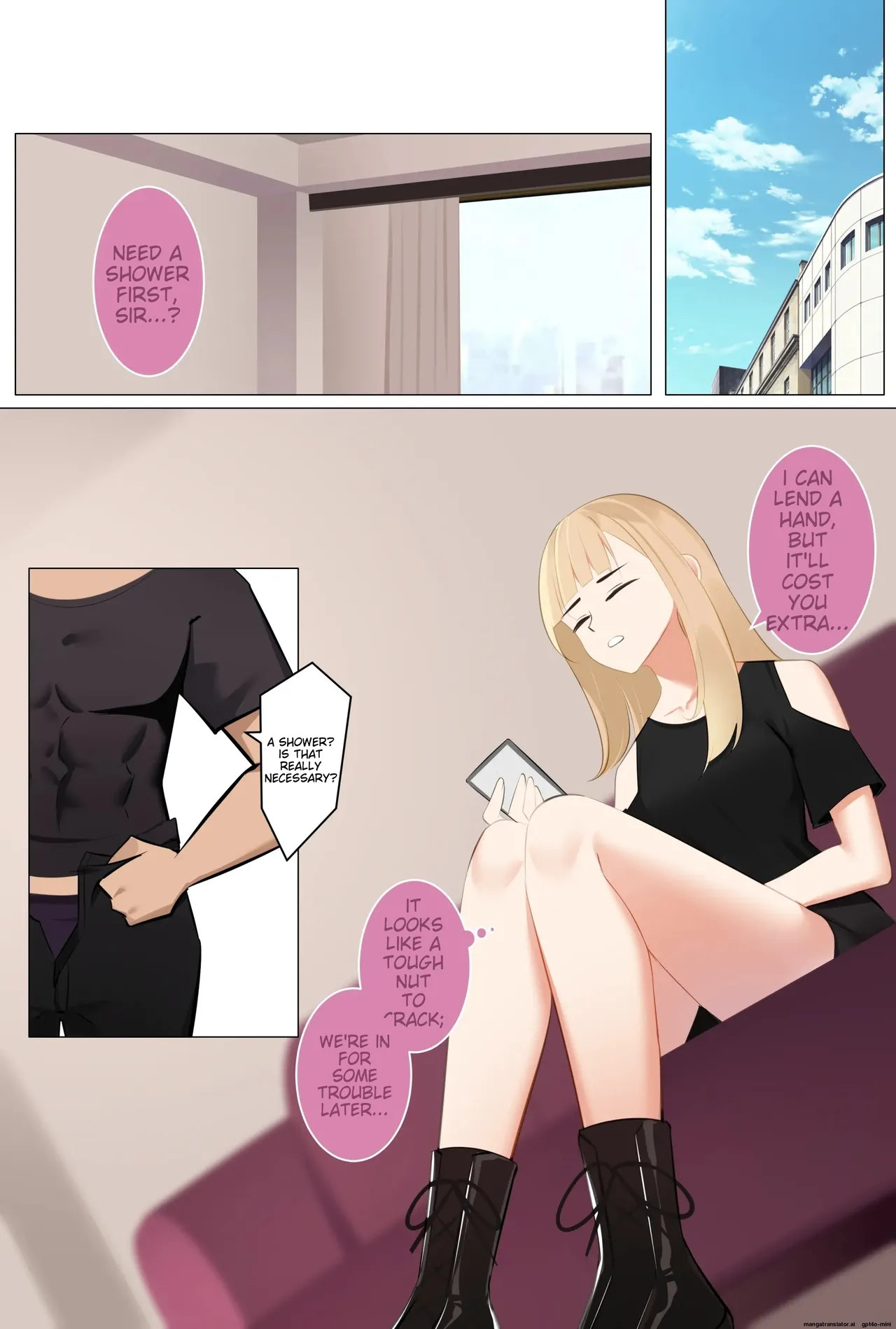The Young Lady page 10 full