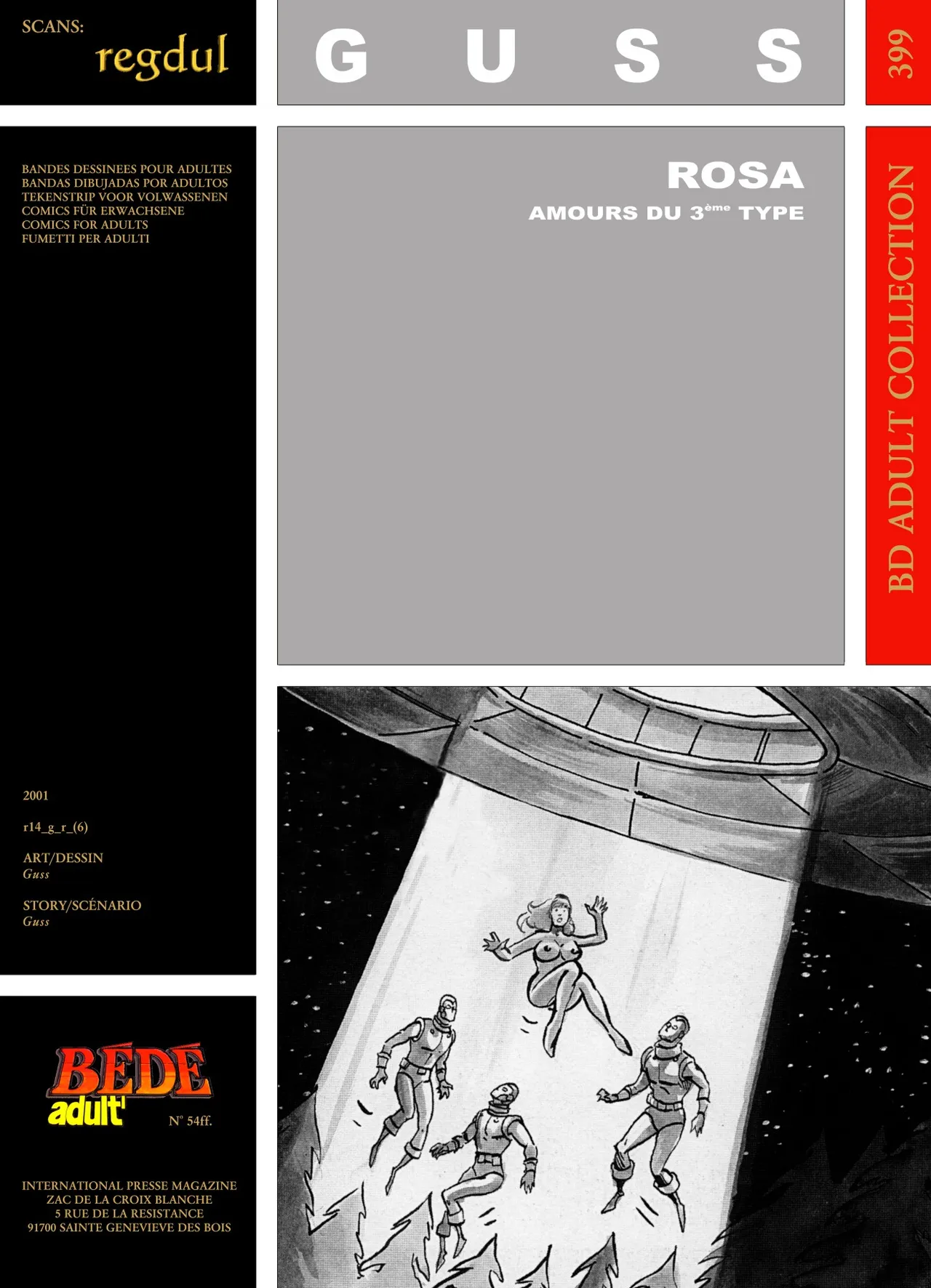 Guss - Rosa : Amours du 3éme type page 1 full