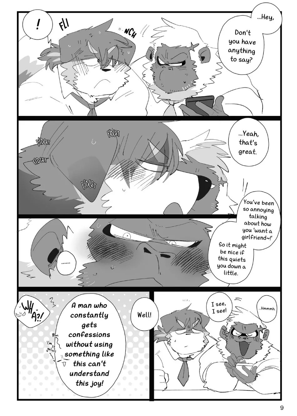 Fushiguro-kun and Mashira-kun page 9 full