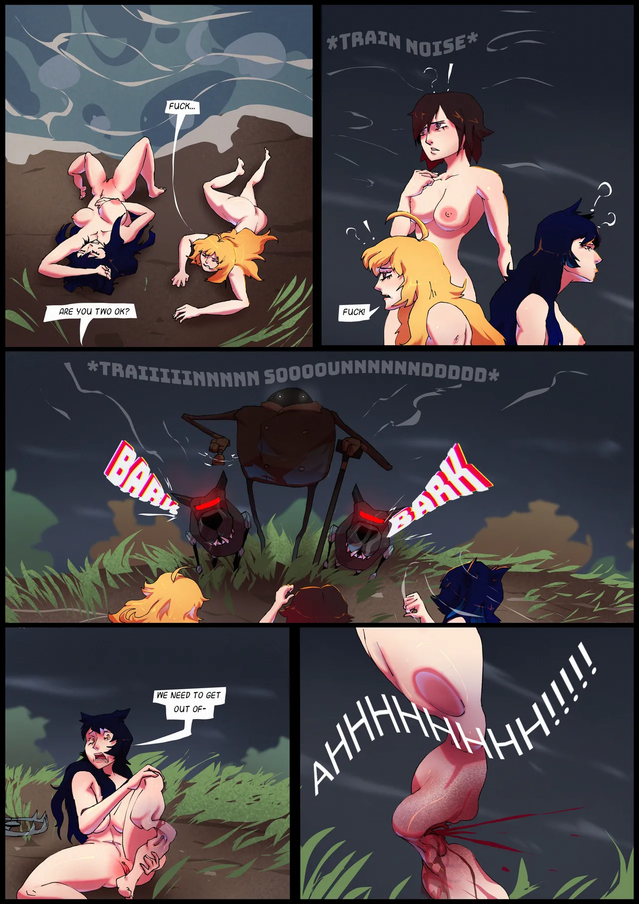 Hunt for the RWBY octuber page 10 full