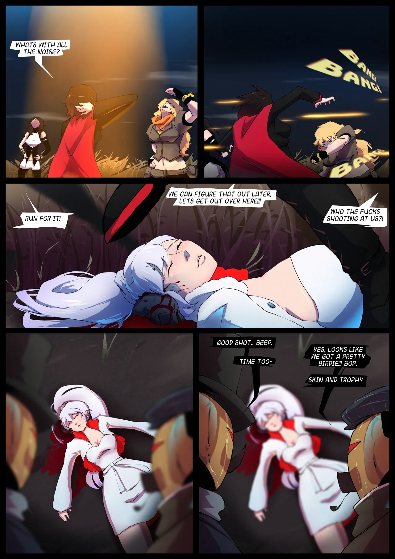 Hunt for the RWBY octuber page 3 full