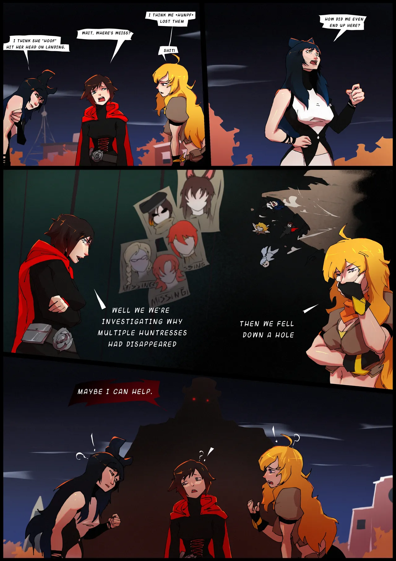 Hunt for the RWBY octuber page 6 full
