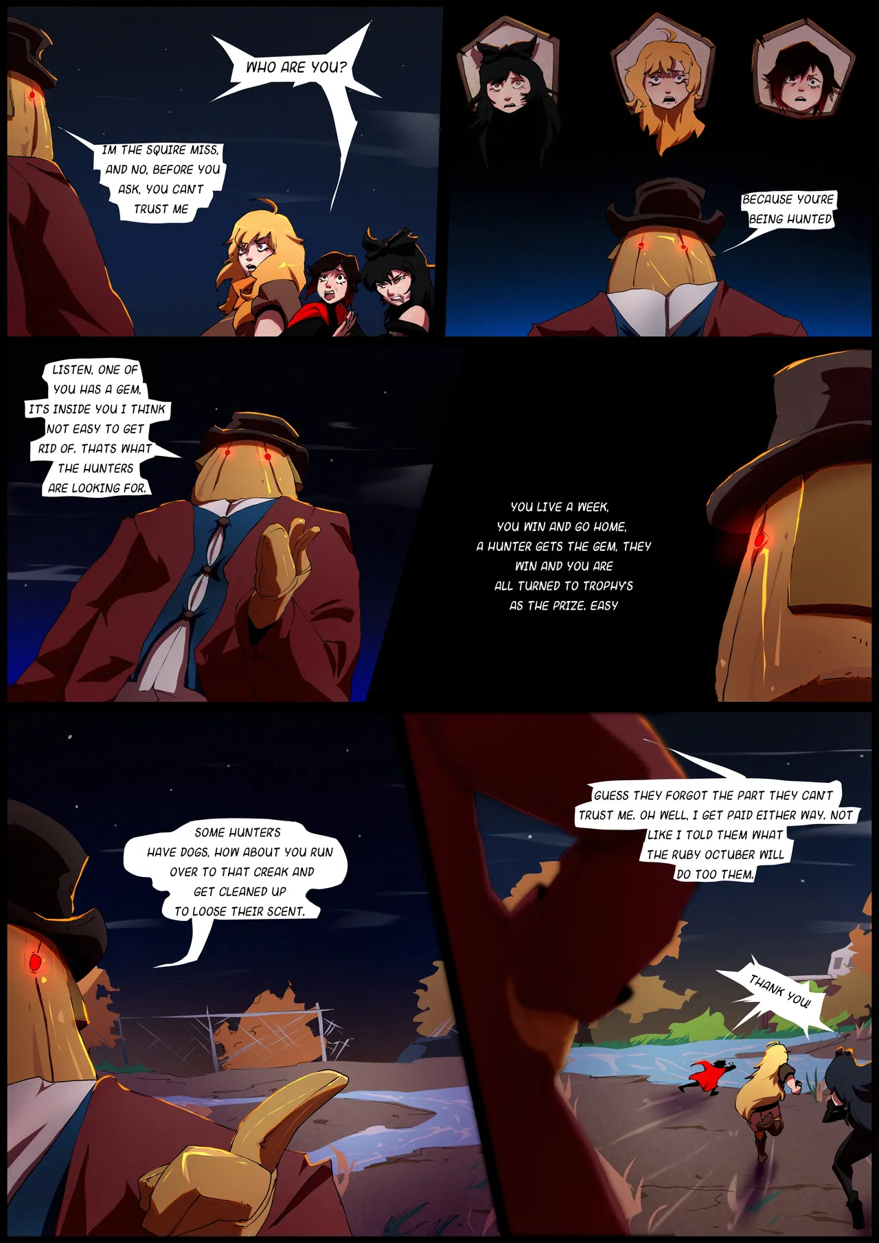 Hunt for the RWBY octuber page 7 full
