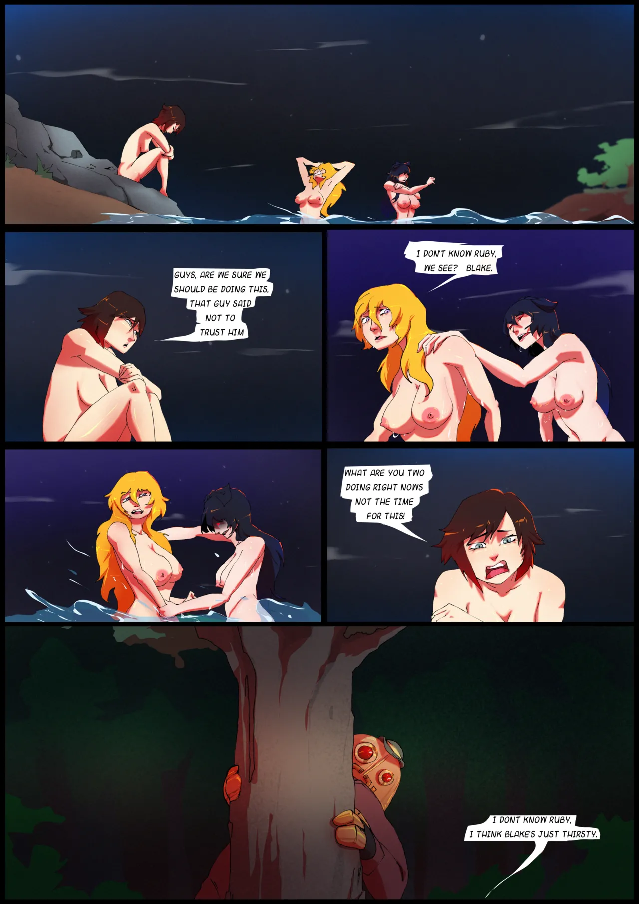 Hunt for the RWBY octuber page 8 full