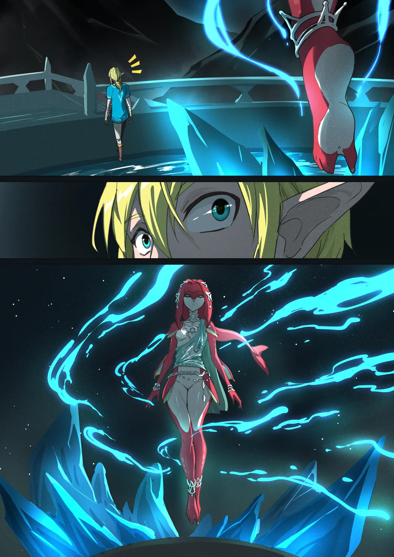 The Legend of Zelda: Date with Mipha page 4 full