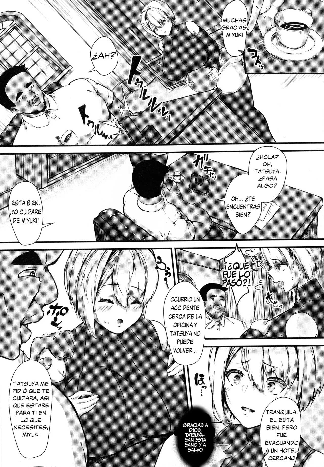 Joushi wa Kedamono -Kairaku ni Oboreru Saiai no Tsuma-｜Mi Jefe es una Bestia -Una Amada Esposa Ahogándose en Placer- page 3 full