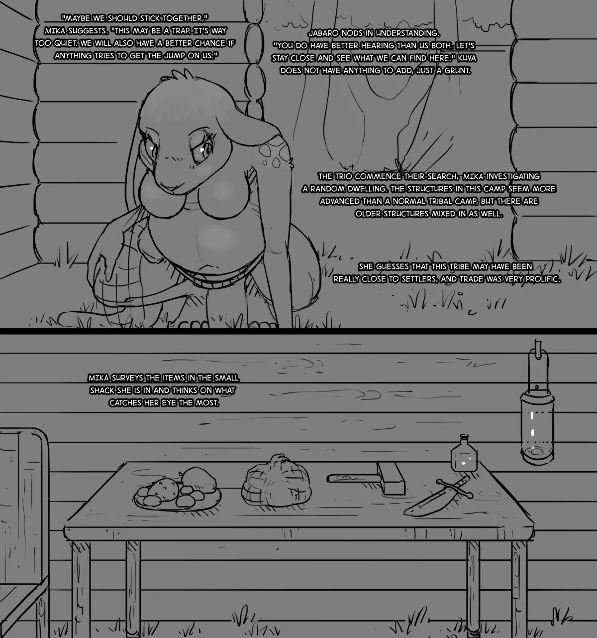 A Rabbit astray / fidchell page 6 full