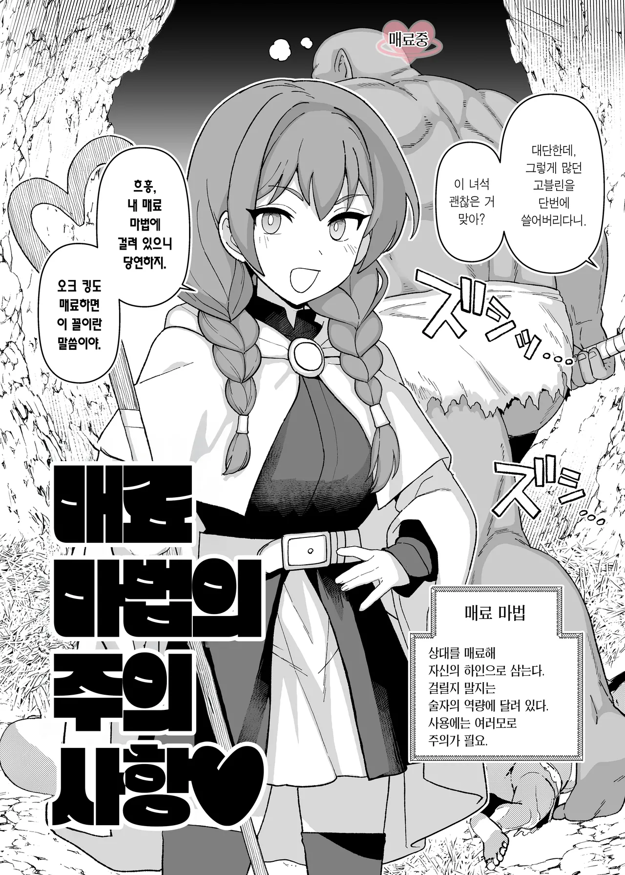 Miryou Mahou no Chuuijikou | 매료 마법의 주의사항 page 2 full