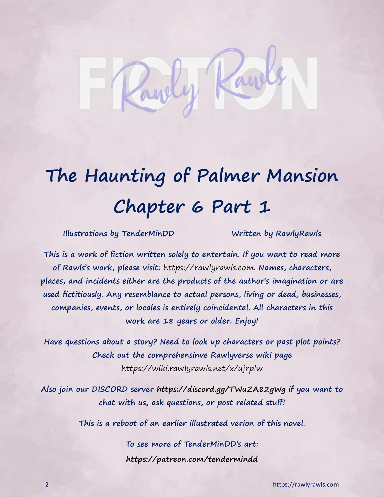 The Haunting of Palmer Mansion Chapter 6 page 2 full