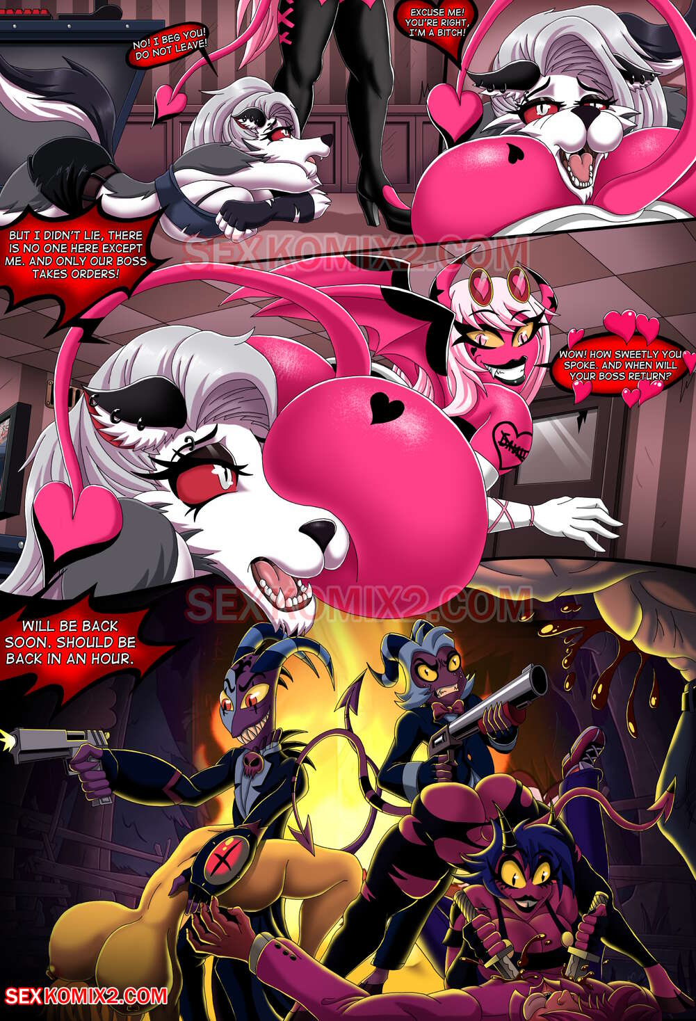 Secretary At Work page 5 full