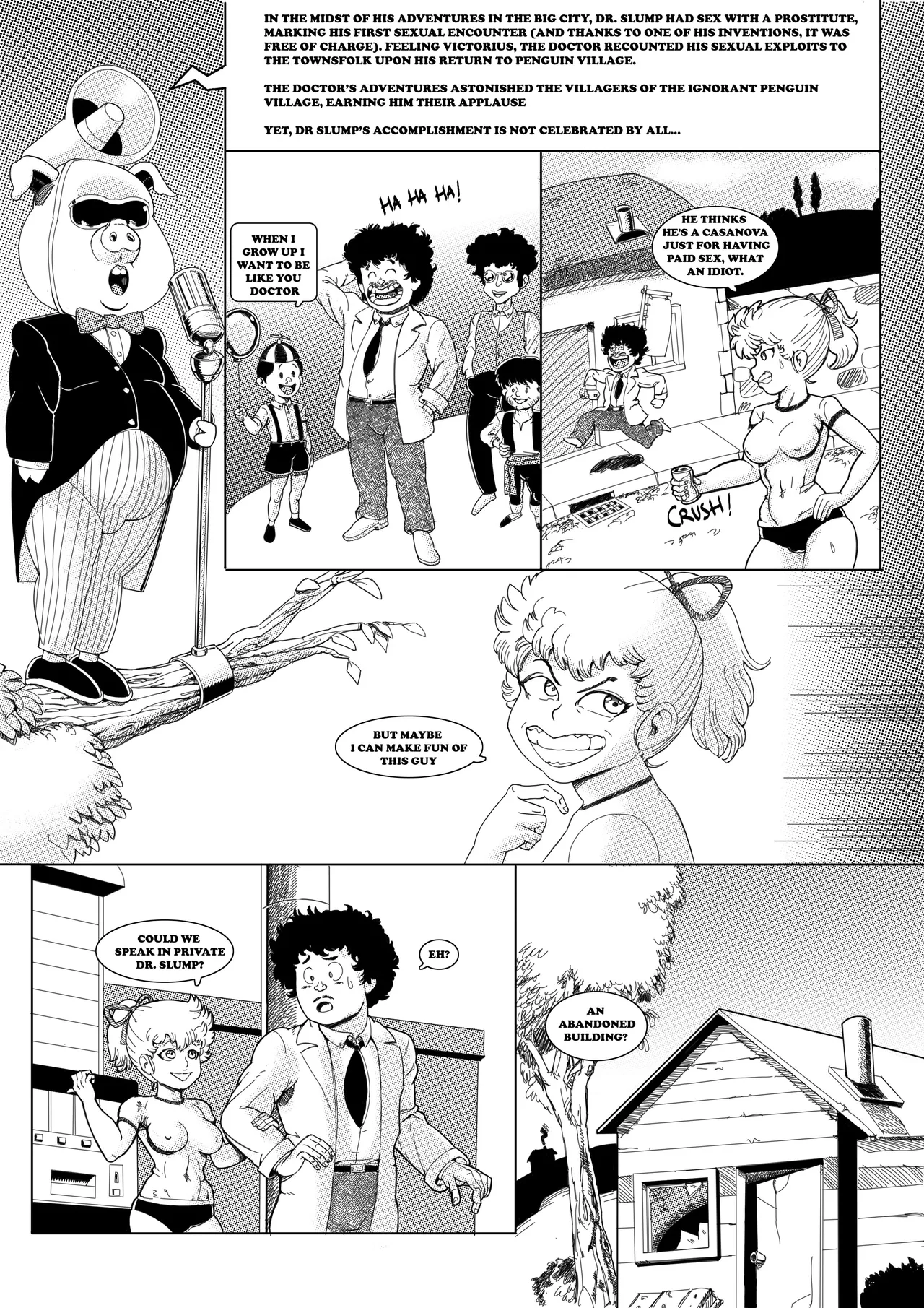 Dr. Slump's Revenge page 1 full