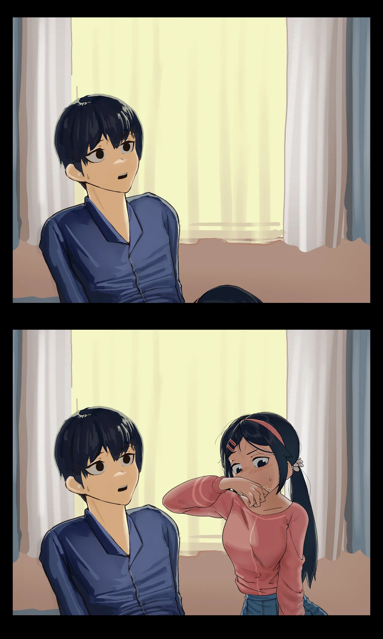 When He Stopped Moving... page 7 full