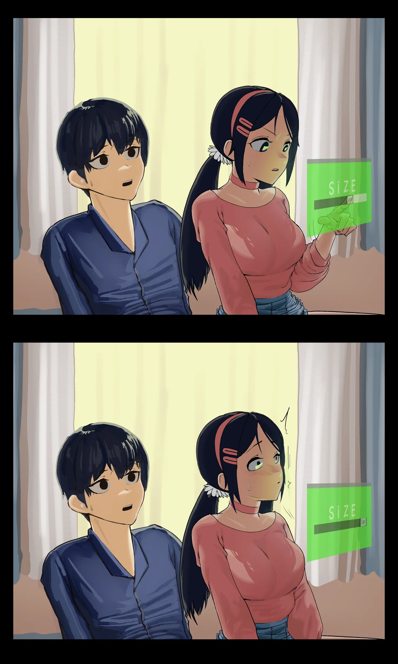 When He Stopped Moving... page 8 full