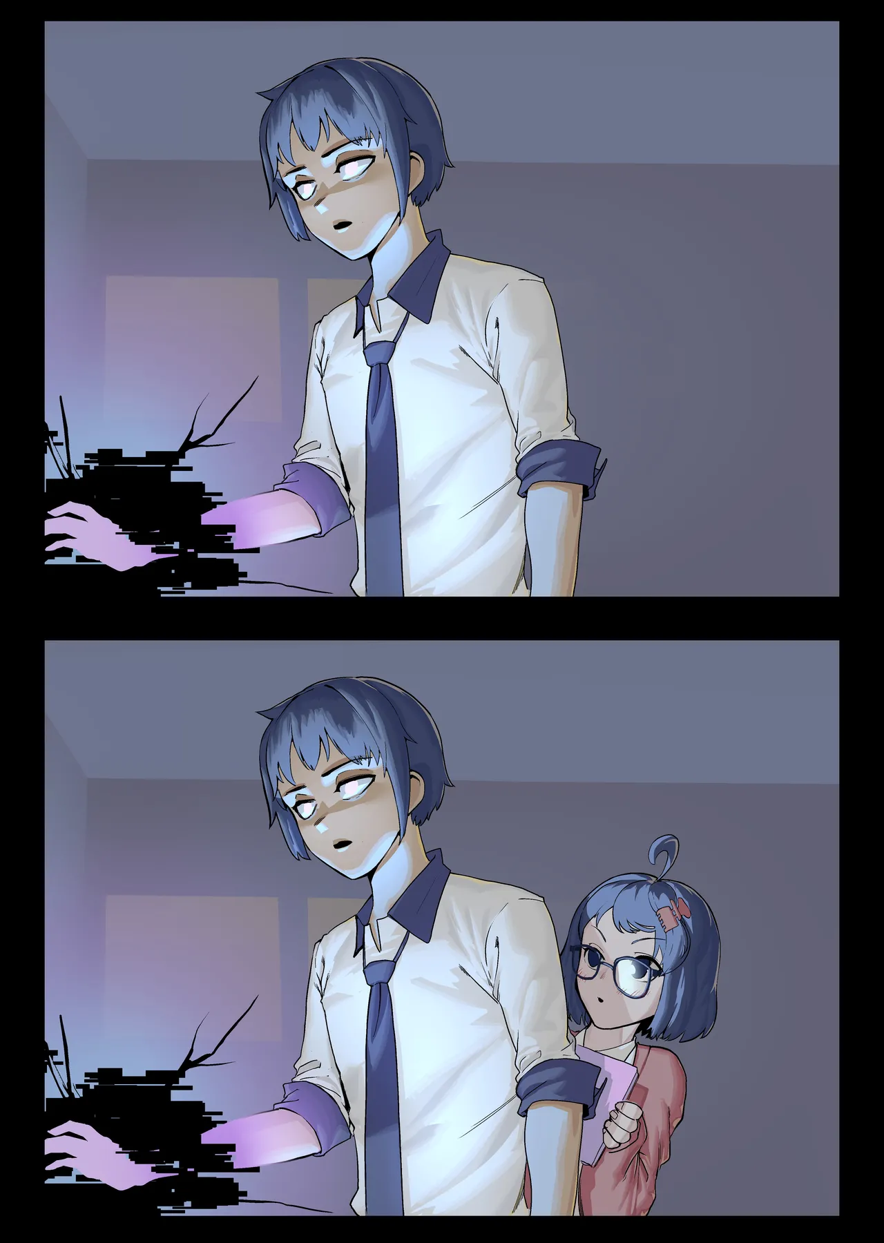 When He Stopped Moving... page 9 full