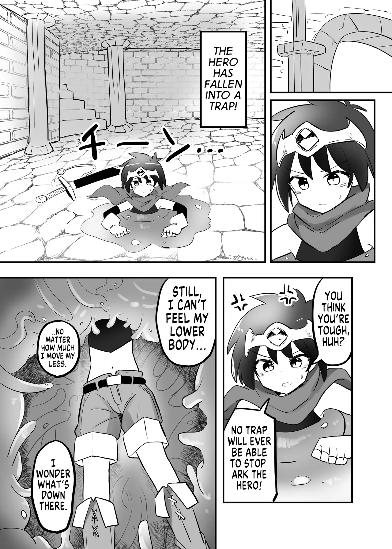 Kankaku Shadan TS Otoshiana | TS Sensory Deprivation Pit Trap page 5 full