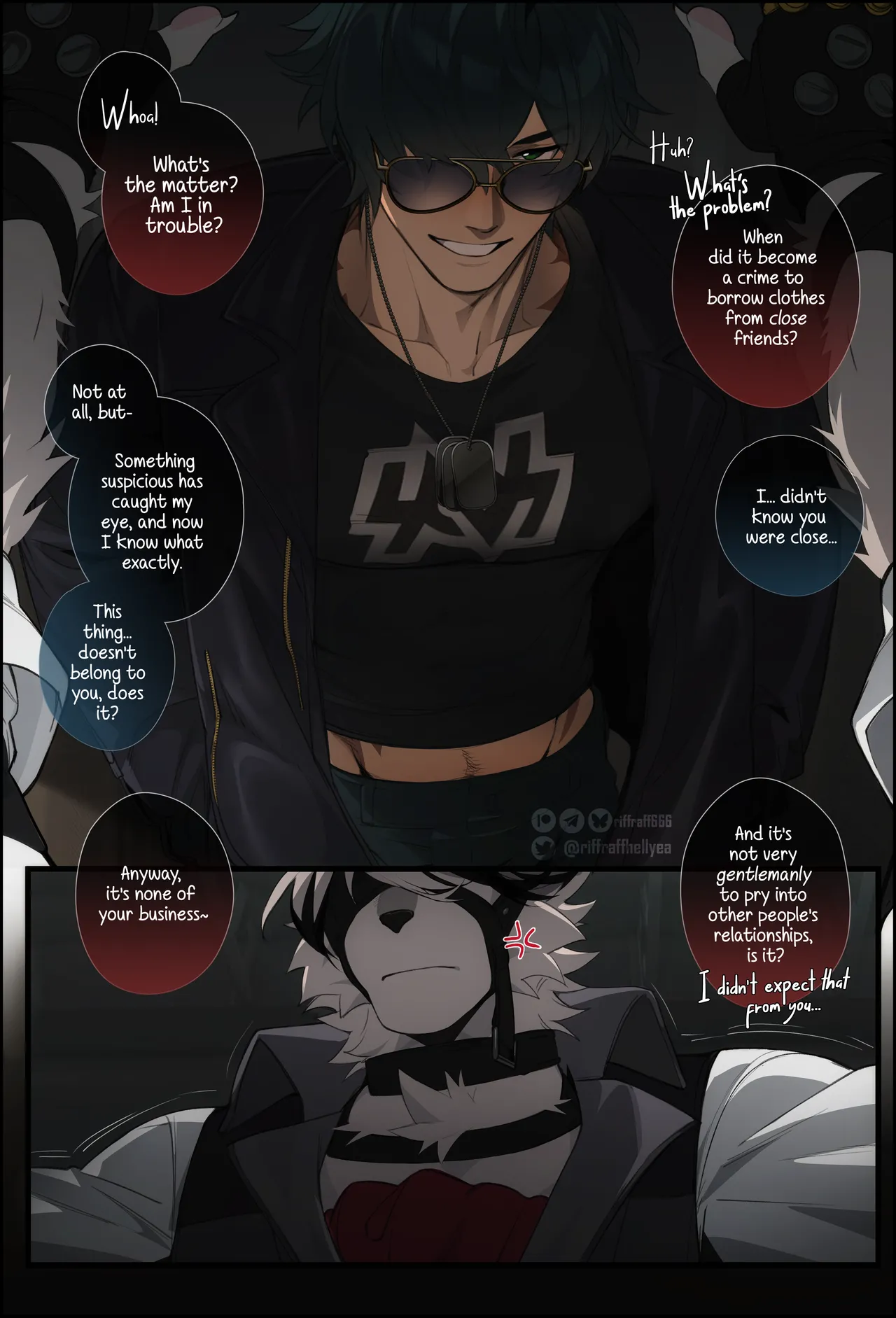 Lycaon x Lighter page 1 full