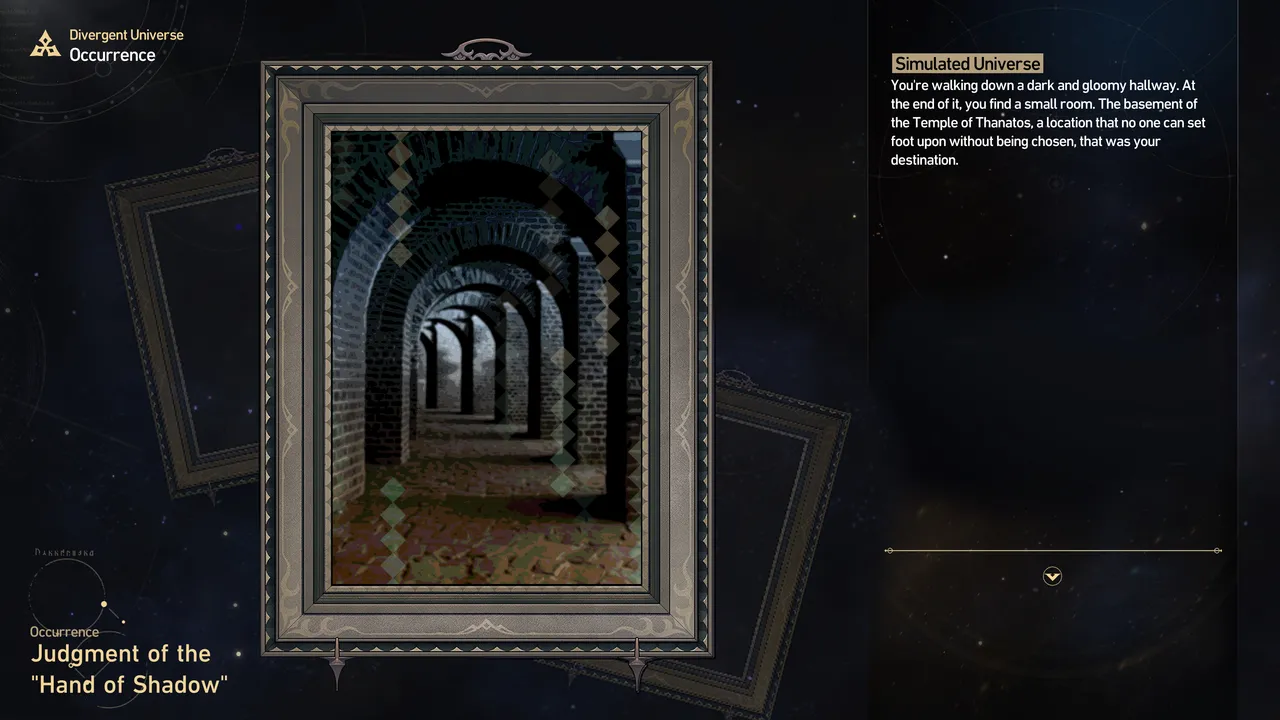 Judgment of the "Hand of Shadow" page 1 full