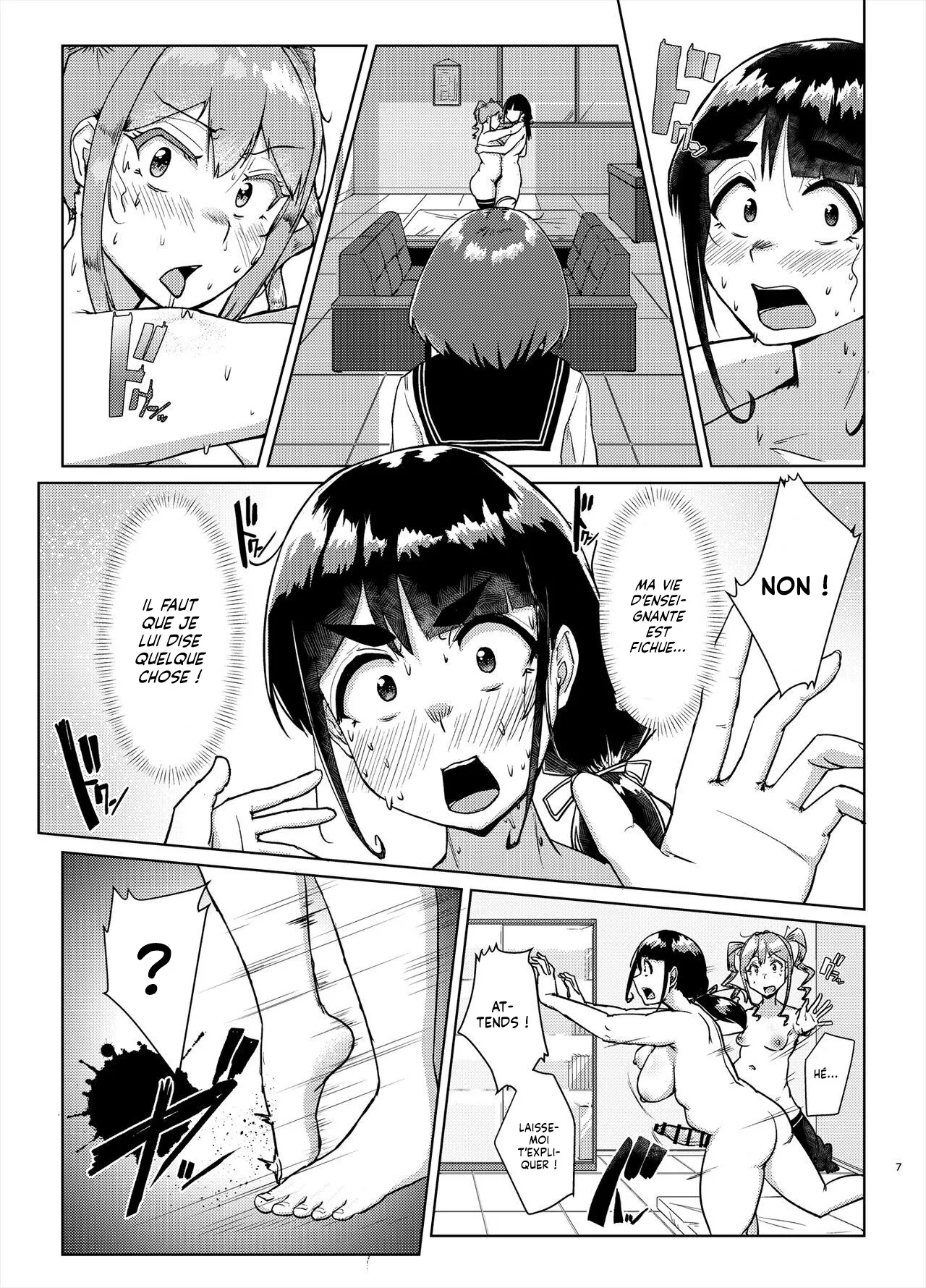Sensei no Ochinchin, Watakushi ni Bussashite kudasaimashi ! 2 | Je veux que vous m'enfonciez votre Bite, Professeur ! 2 page 6 full