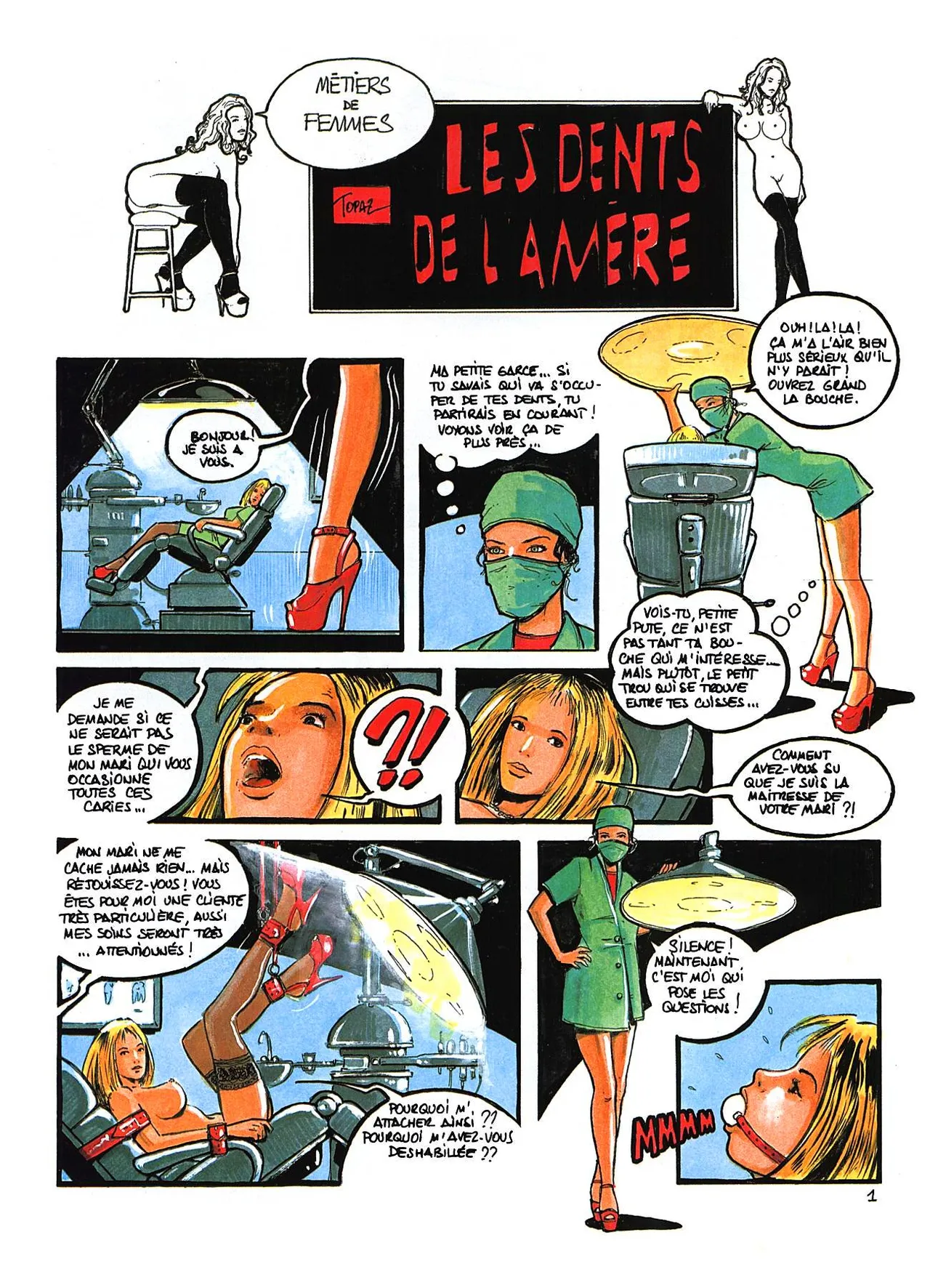 Topaz  - Métiers de femmes #5 : Les dents de l'amére page 2 full