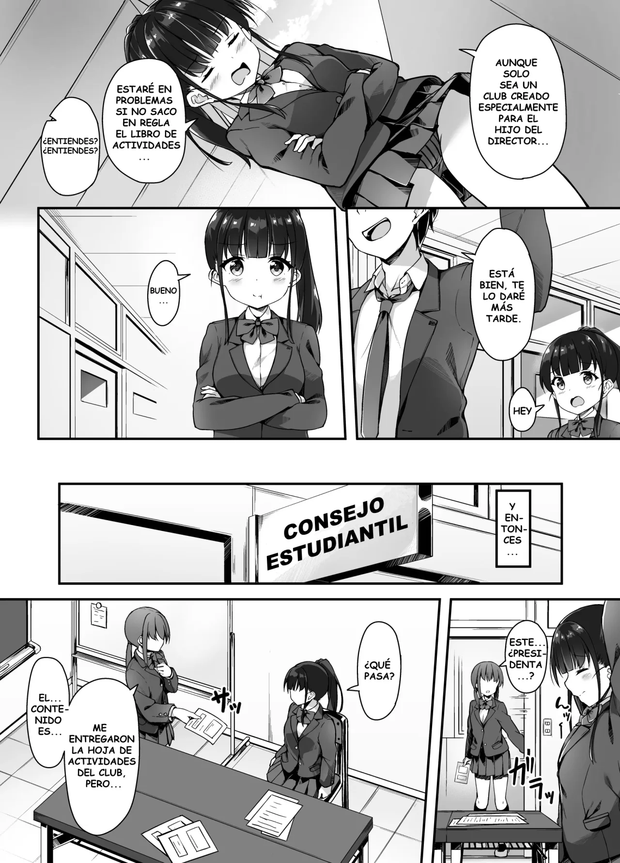 Seitokaichou no Himitsu o Shitta node Kyouryoku shite moratta | Descubrí el Secreto de la Presidenta, Así que le Pedí su Cooperación page 3 full