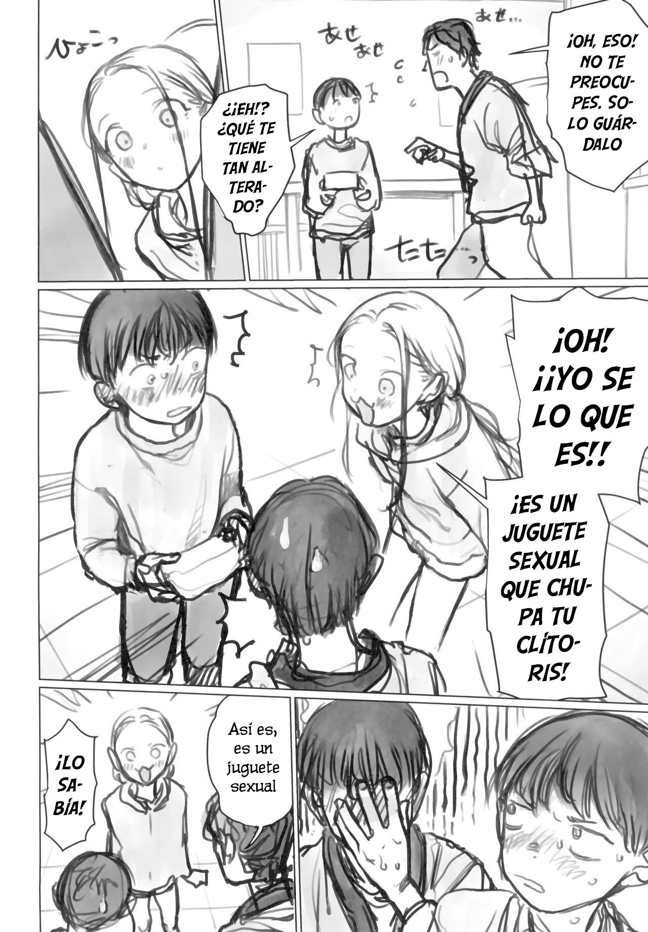 Manadeshi no Karada de Asobou ~Cli Sui Vibe Hen~｜Jugando con el cuerpo de mi querida discípula ~Jugando con un vibrador para el clítoris~ page 4 full