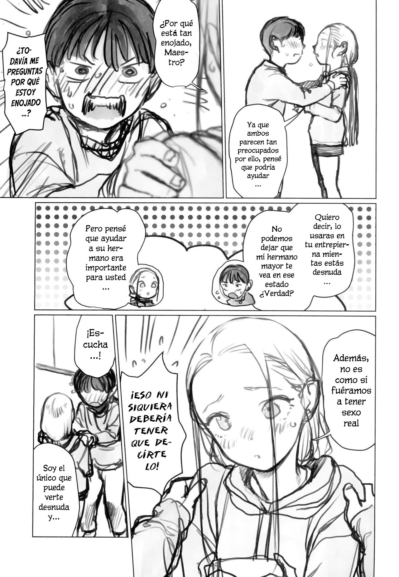 Manadeshi no Karada de Asobou ~Cli Sui Vibe Hen~｜Jugando con el cuerpo de mi querida discípula ~Jugando con un vibrador para el clítoris~ page 7 full