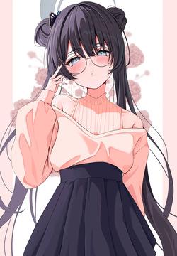 [Tarako] Kisaki-chan no Megane Fella (Blue Archive)