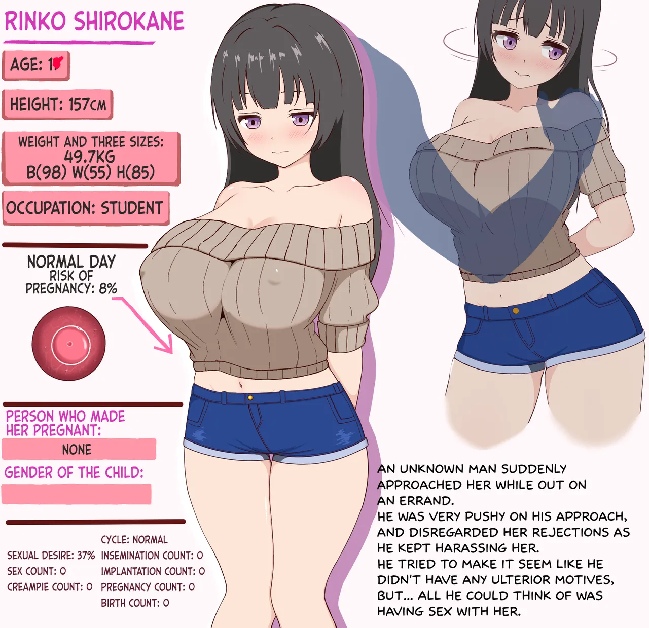 Rinko-chan Ninshin Keikaroku page 1 full